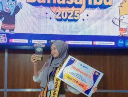 Putri Wartawan di Tuba Sukses Raih Juara 2 Lomba Pidato FTBI Tingkat Lampung
