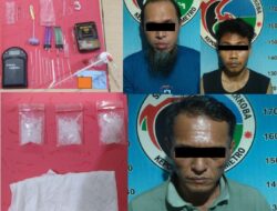 Gerak Cepat Sat Narkoba Polres Metro Tangkap Tiga Orang Terduga Pengguna Sabu 