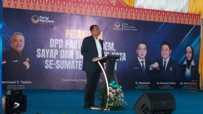Abusama Resmi Dilantik Sebagai Pimpinan DPD Partai NasDem OKUS