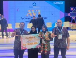 Parosil Bangga Atas Prestasi Gemilang SMP N I Atap Batu Brak Raih Juara I Nasional Lomba AVI.