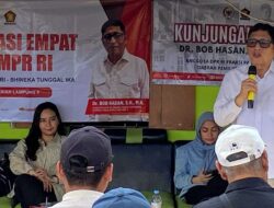 Dr. Bob hasan, S.H., M.M., Kunker di Desa Kinciran Abung Tengah