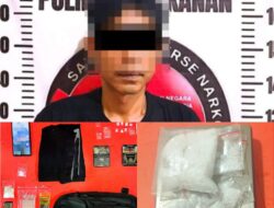 Seorang Pria Asal Negara Batin Dibekuk Polisi, Diduga Edarkan Sabu dan Ekstasi 