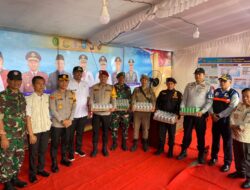 Kapolres dan Bupati OKU Selatan Melaksanakan Pengecekan Pos Yan Operasi Lilin