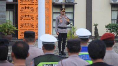 Polres Metro Gelar Apel Pengamanan Perayaan Tahun Baru 2026