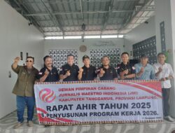 JMI Tanggamus Rapat Program kerja 2026 Langkah Memperkuat Sinergitas
