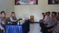 Tingkatkan Sinergitas Kapolres Way Kanan Kunker di Polsek Rebang Tangkas dan Kasui