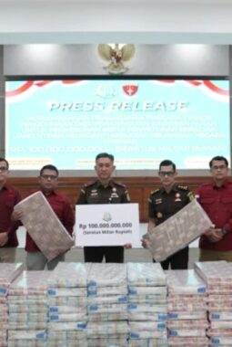 Kejati Lampung Terima Titipan Uang Rp 100 Miliar Dalam Kasus Dugaan Korupsi Penggunaan Kawasan Hutan