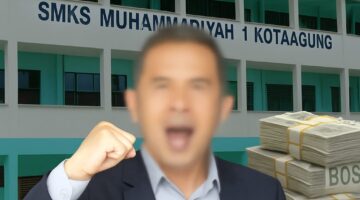 Pagar Seng di SMKS Muhammadiyah 1 Kotaagung Telan Anggaran Rp 300 Juta Dipertanyakan