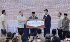 Presiden Prabowo Subianto Saksikan Penyerahan Uang Triliunan ke-Kas Negara Oleh Satgas PKH