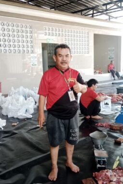 Masjid Al – Ikhtiyar Iring Mulyo Korban 7 Ekor Sapi Meningkat Dari Tahun Sebelumnya