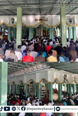 Momentum Idul Adha 1447 H /2026 M, Setelah Sholat Idul Adha Lapas Way Kanan Sembelih Hewan Qurban