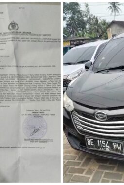 Pengusaha Rental: Apresiasi Kinerja Unit Reskrim Polres Lampung Timur Amankan Mobil Digadaikan 