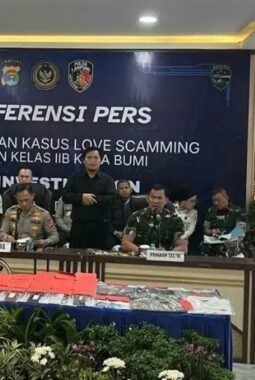 Polda Lampung Ungkap Kasus Penipuan Love Scamming di Rutan Kelas ll B Kota Bumi