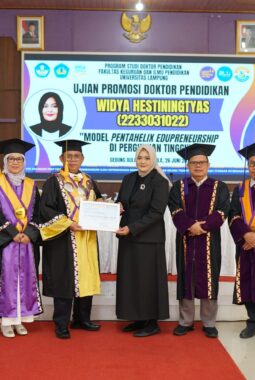Dosen Unila Tawarkan Model Pentahelix Edupreneurship, Perkuat Keterampilan Wirausaha Mahasiswa