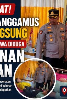 Respon Cepat, Kapolres Tanggamus Turun Lngsung Cek Penanganan Siswa Keracunan