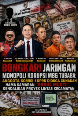 Tim Investigasi dan Advokasi ABR Indonesia Tubaba Ungkap Dugaan Gurita Bisnis Dapur MBG