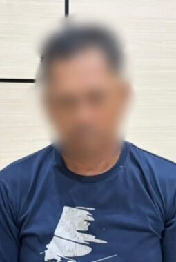 AYAH TIRI TEGA CABULI ANAK TIRINYA DI BAWAH UMUR, BERAKHIR DI JERUJI BESI MAPOLRES MESUJI