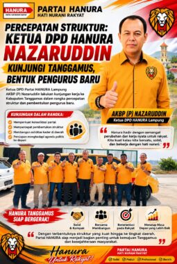 Ketua DPD Hanura Lampung Kunjungi Tanggamus, Percepat Pembentukan DPC dan Tunjuk Herwinsyah Sebagai Ketua