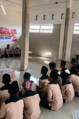 Cegah Asusila dan Bullying, Sat Binmas Polres Mesuji Gelar Cooling System di Ponpes Alhidayah