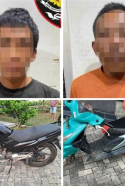 Sat Reskrim Polres Tubaba Amankan Dua Pelaku Curat di Tulang Bawang Tengah