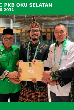 Ardian Gama Resmi Pimpin DPC PKB OKU Selatan, Dilantik Langsung Cak Imin di Jakarta