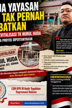 Ketua Yayasan Akui Tak Pernah Dilibatkan dalam Revitalisasi TK Nurul Huda, Dugaan Cacat Administrasi Mencuat