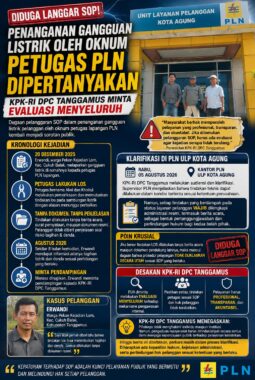 Diduga Langgar SOP, Penanganan Gangguan Listrik oleh Oknum Petugas PLN Dipertanyakan; KPK-RI DPC Tanggamus Minta Evaluasi Menyeluruh