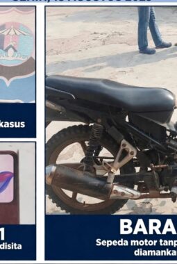 GERCEP! Tim URC Polsek Baradatu Bekuk Pencuri Motor di Dua TKP Kurang dari 24 Jam