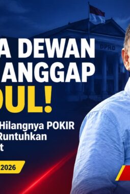 Anggota Dewan Akan Dianggap Mandul, Pengamat Ampera: Hilangnya Pokir Lemahkan DPRD dan Runtuhkan Kepercayaan Rakyat