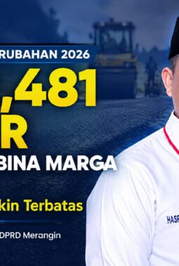 “Cuma Tiga Bulan!” Hasren Ingatkan: Rp82 Miliar Bina Marga Merangin Bukan Soal Serap Cepat, tapi Hasil Nyata