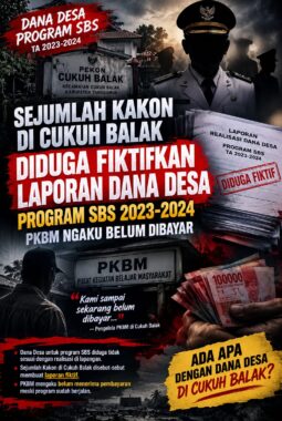 Sejumlah Kepala Pekon di Cukuh Balak Diduga Fiktifkan Laporan Dana Desa Program SBS 2023-2024, PKBM Ngaku Belum Dibayar