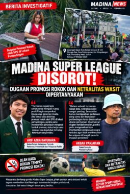 Madina Super League Disorot: Dugaan Promosi Rokok dan Netralitas Wasit Dipertanyakan